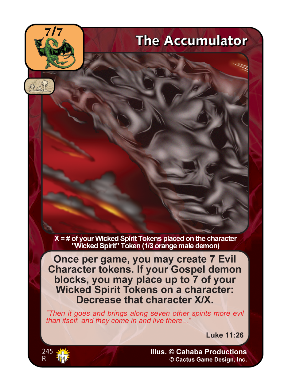 The Accumulator (GoC) - Your Turn Games