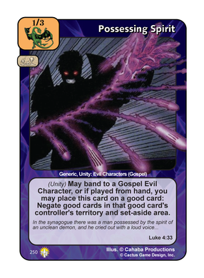 Possessing Spirit (GoC) - Your Turn Games
