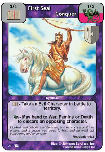 First Seal / Conquer (RoJ) First Seal / Conquer (RoJ)