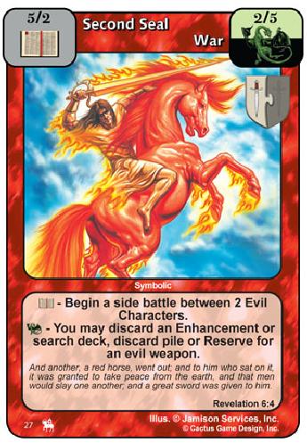 Second Seal / War (RoJ) - Your Turn Games