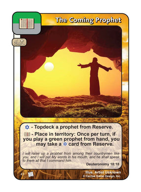 The Coming Prophet (PoC) - Your Turn Games