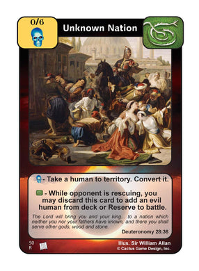 Unknown Nation (PoC) - Your Turn Games