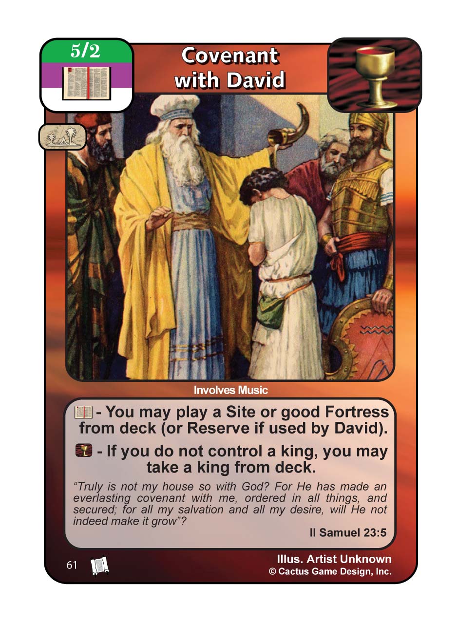 Covenant with David (PoC) - Your Turn Games