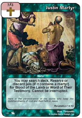 Justin Martyr (RoJ) - Your Turn Games