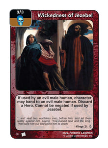 Wickedness of Jezebel (PoC) - Your Turn Games