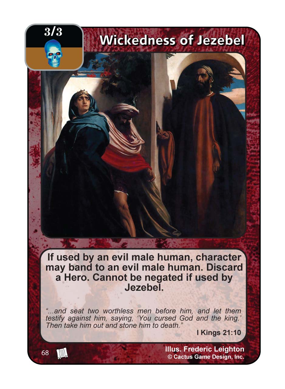 Wickedness of Jezebel (PoC) - Your Turn Games