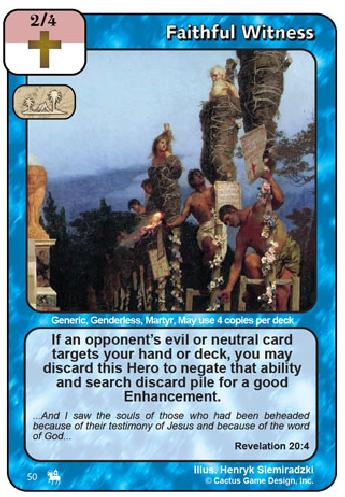 Faithful Witness (RoJ) - Your Turn Games