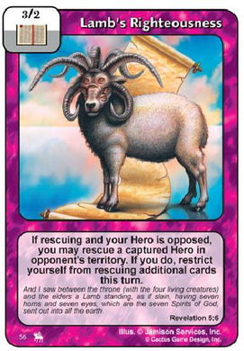 Lamb's Righteousness (RoJ) - Your Turn Games