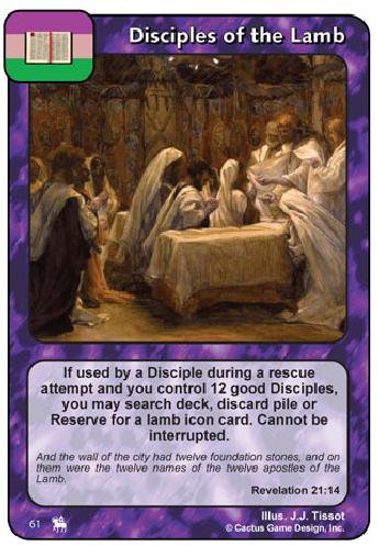 Disciples of the Lamb (RoJ) - Your Turn Games