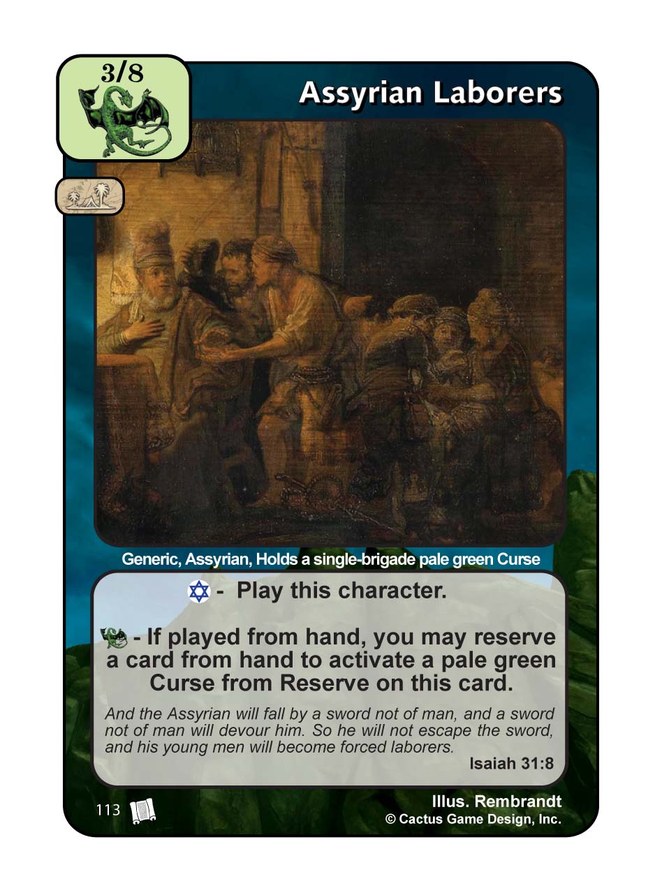 Assyrian Laborers (PoC) - Your Turn Games