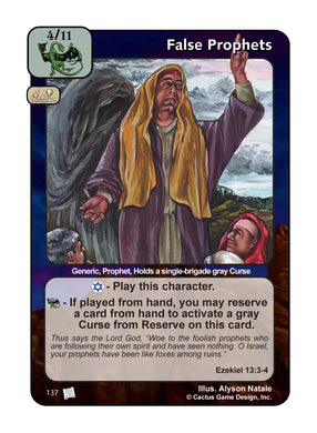 False Prophets (PoC) - Your Turn Games