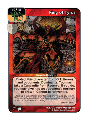 King of Tyrus (PoC) - Your Turn Games