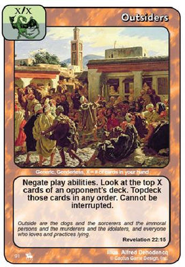 Outsiders (Gray + Pale Green) (RoJ) - Your Turn Games