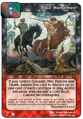 Four Horsemen (RoJ) - Your Turn Games