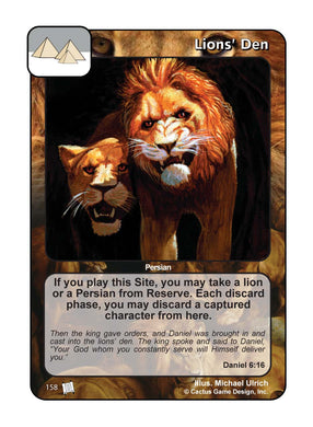 Lions' Den (PoC) - Your Turn Games