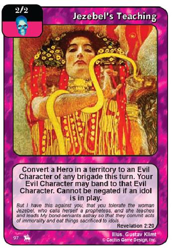 Jezebel's Teaching (RoJ) - Your Turn Games