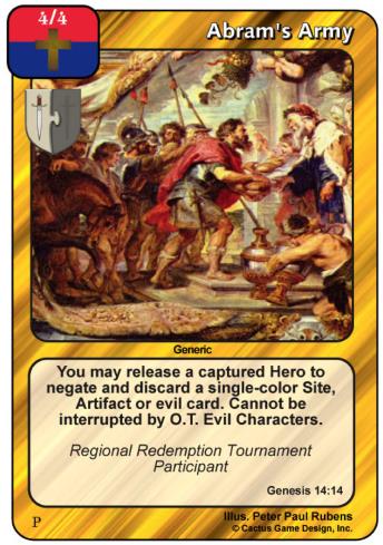 Abram's Army (Promo) - Your Turn Games