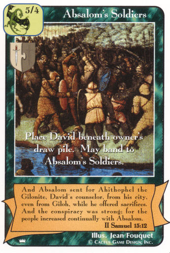 Absalom's Soldiers (Ki) - Your Turn Games