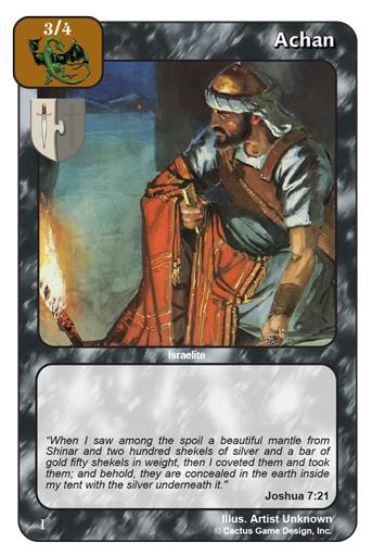 Achan (I Deck) - Your Turn Games