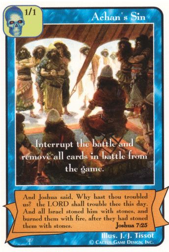 Achan's Sin (Pa) - Your Turn Games