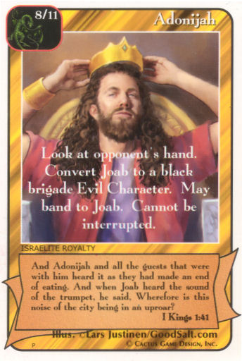 Adonijah (Promo) - Your Turn Games