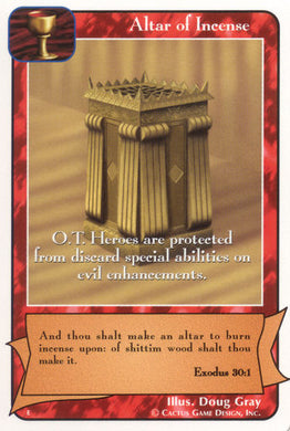 Altar of Incense (E Deck) - Your Turn Games