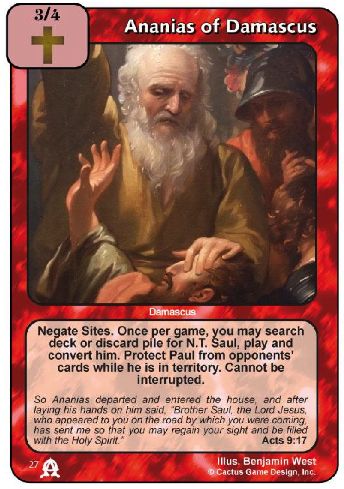 Ananias of Damascus (EC) - Your Turn Games