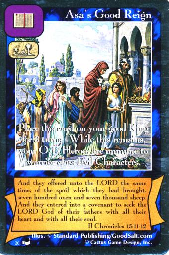 Asa’s Good Reign (TxP) - Your Turn Games