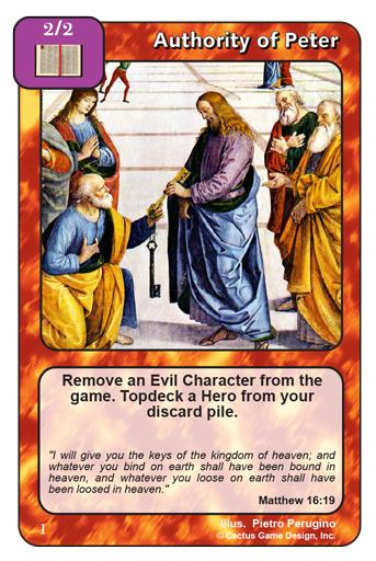 Authority of Peter (I Deck) - Your Turn Games