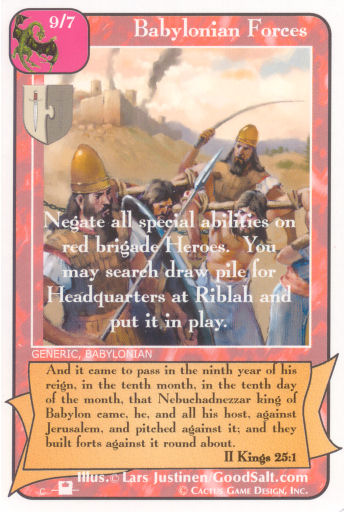 Babylonian Forces (Pi) - Your Turn Games