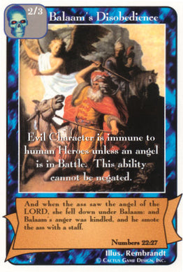 Balaam's Disobedience (Pa) - Your Turn Games