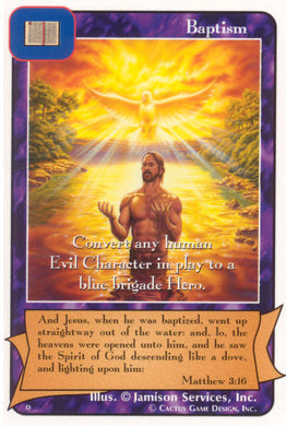 Baptism (D Deck) - Your Turn Games
