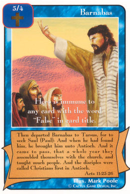 Barnabas (D Deck) - Your Turn Games