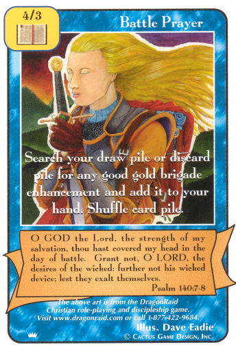 Battle Prayer (Ki) - Your Turn Games