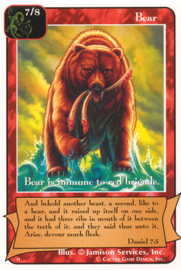 Bear (D Deck) - Your Turn Games
