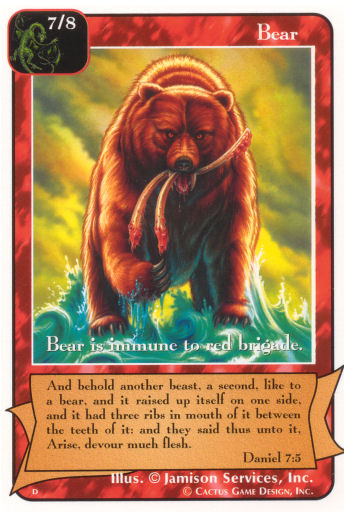 Bear (D Deck) - Your Turn Games