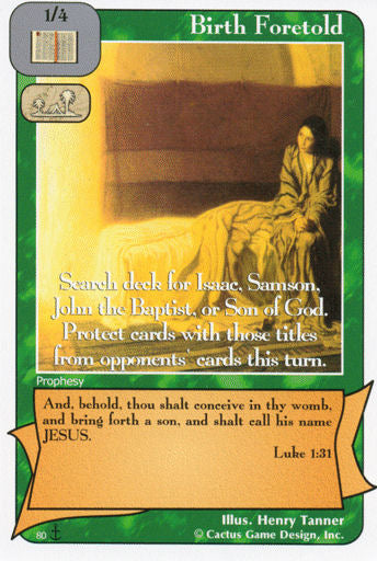Birth Foretold (Di) - Your Turn Games