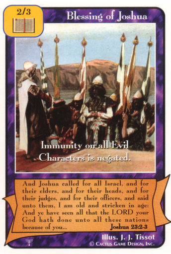 Blessing of Joshua (Pa) - Your Turn Games