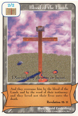 Blood of the Lamb (Wa) - Your Turn Games