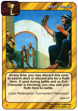 Boaz' Sandal (Promo) - Your Turn Games