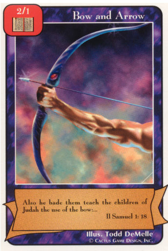 Bow and Arrow (Red) (Or) - Your Turn Games