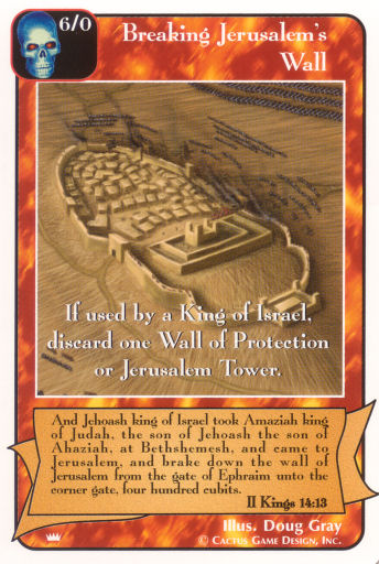 Breaking Jerusalem's Wall (Ki) - Your Turn Games