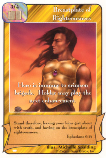 Breastplate of Righteousness (Ki) - Your Turn Games