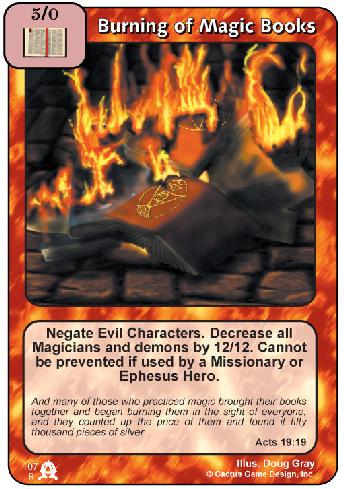 Burning of Magic Books (EC) - Your Turn Games