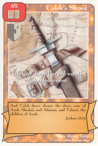 Caleb's Sword (FooF) - Your Turn Games