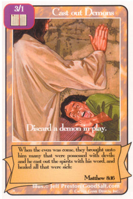 Cast out Demons (H Deck) - Your Turn Games