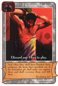 Christian Martyr (E Deck) - Your Turn Games