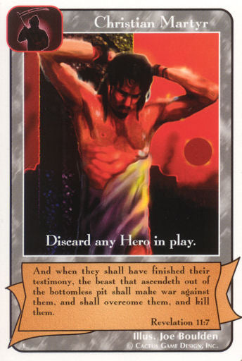 Christian Martyr (E Deck) - Your Turn Games