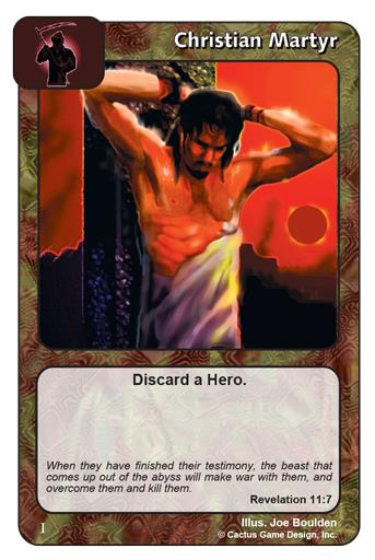 Christian Martyr (I Deck) - Your Turn Games