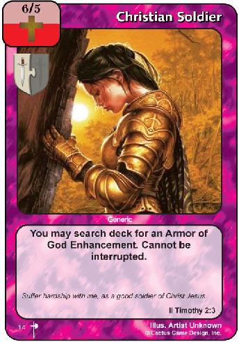 Christian Soldier (Female) (PC) - Your Turn Games